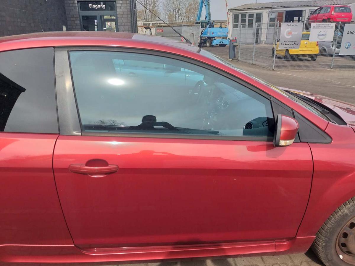 Ford Focus 2 original T&uuml;r vorn rechts Tango Rot 3-T&uuml;rer Facelift Bj.2008